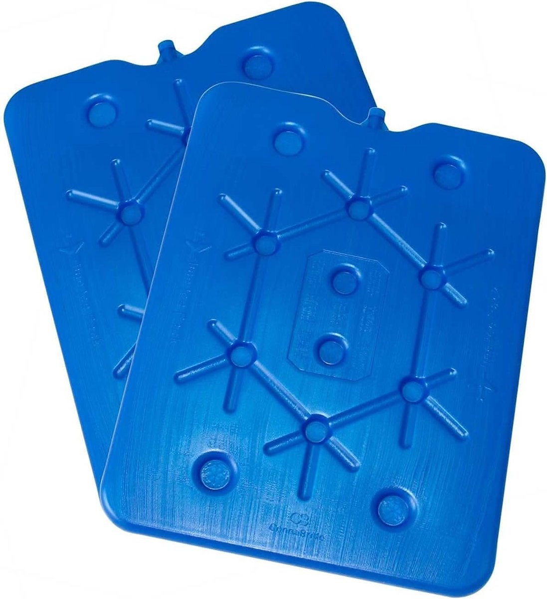 Koelaccu's set - Koelblokken - Voedsel koelen - Herbruikbaar en duurzaam - 2 x 400 ml - Blauw