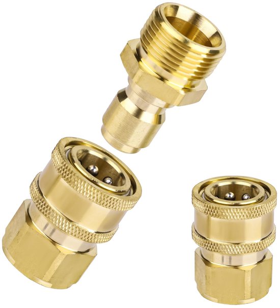Dailygoods - 2 Stuks Hogedrukreiniger Snelkoppelingsset van Dailygoods — afbeelding 4