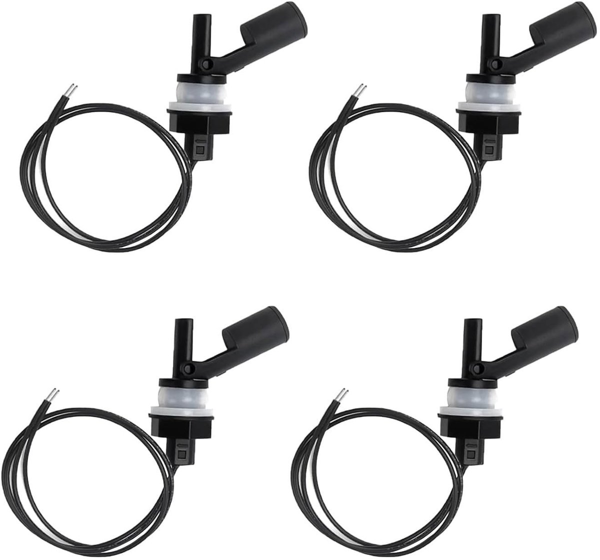 Dailygoods - 4 Stuks Vlotterschakelaars voor Waterniveausensoren