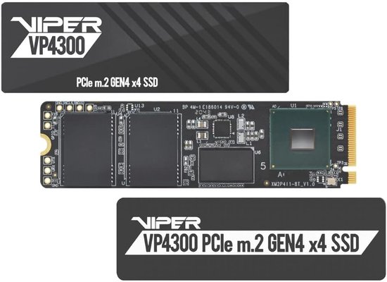 Interne SSD - Solid State Drive - Snelle Data Overdracht - Gen4 Opslag Prestaties - 1TB - Zwart — afbeelding 3