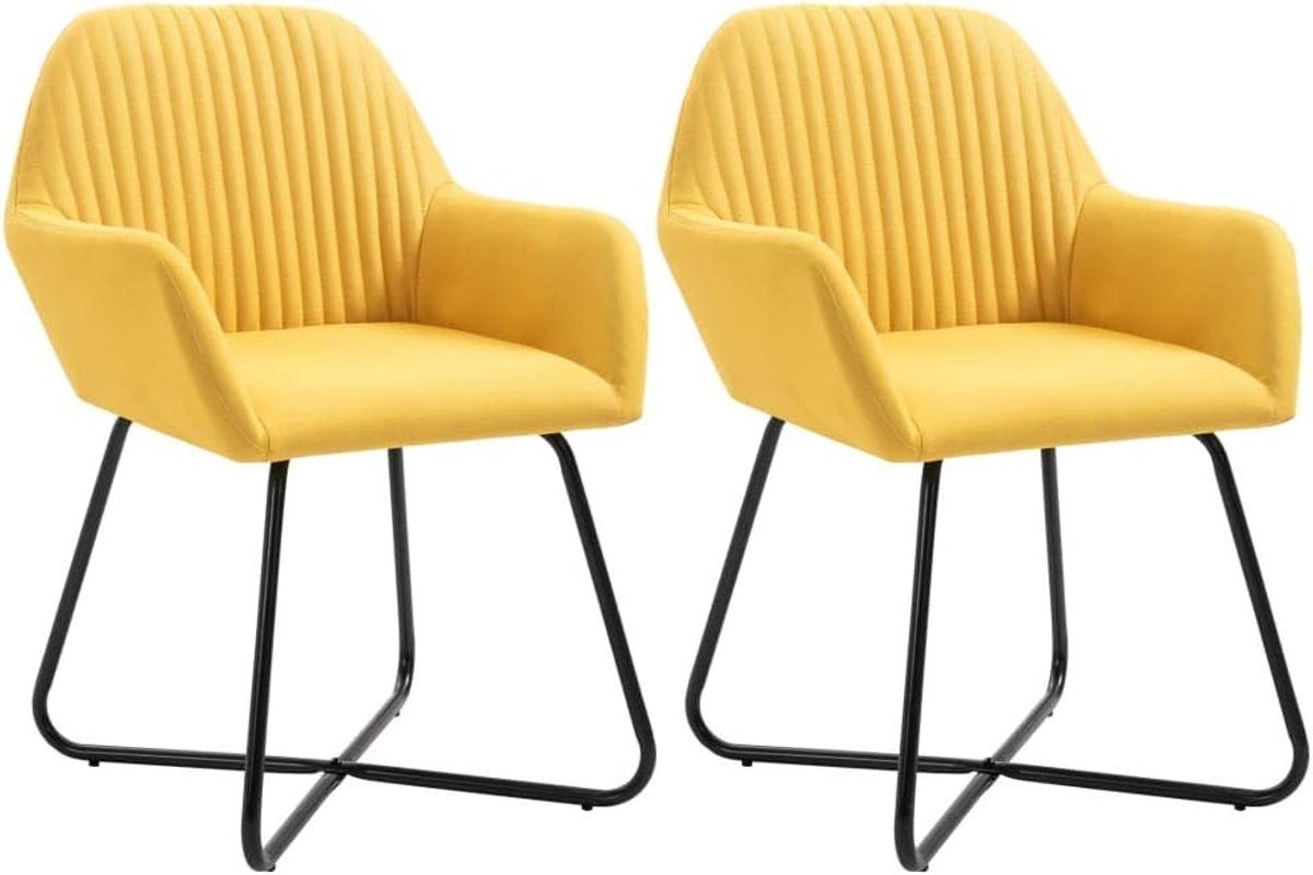 Eetkamerstoelen Set - Moderne Stoelen - Comfortabel Zitten - Ergonomisch Ontwerp - 2 Stuks