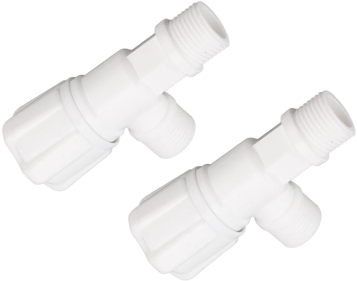 Dailygoods- Schakelklep 3-Weg - G1/2 Draad - Plastic - Waterbesparend - Voor Keuken/Badkamer - Eenvoudige Installatie - Waterkraan