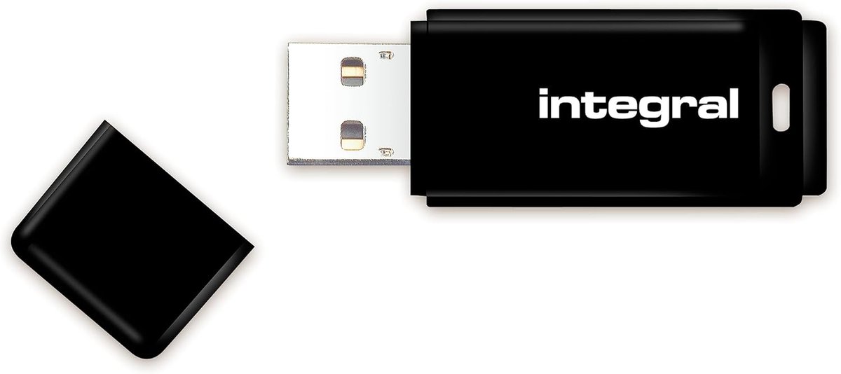 32GB USB 2.0 Geheugenstick Zwart voor Opslag en Overdracht