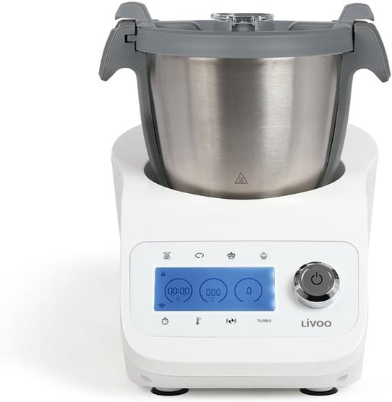 Keukenmachine - Multicooker - Koken en bereiden - 30 functies - 3.5 Liter - Wit — afbeelding 5