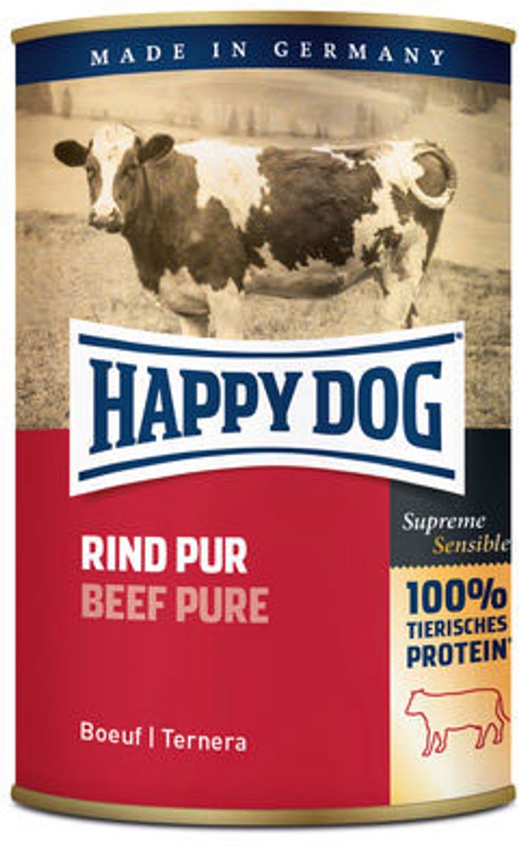 Happy Dog Happy Dog - Sensible Pure 6x200g - Rundvlees