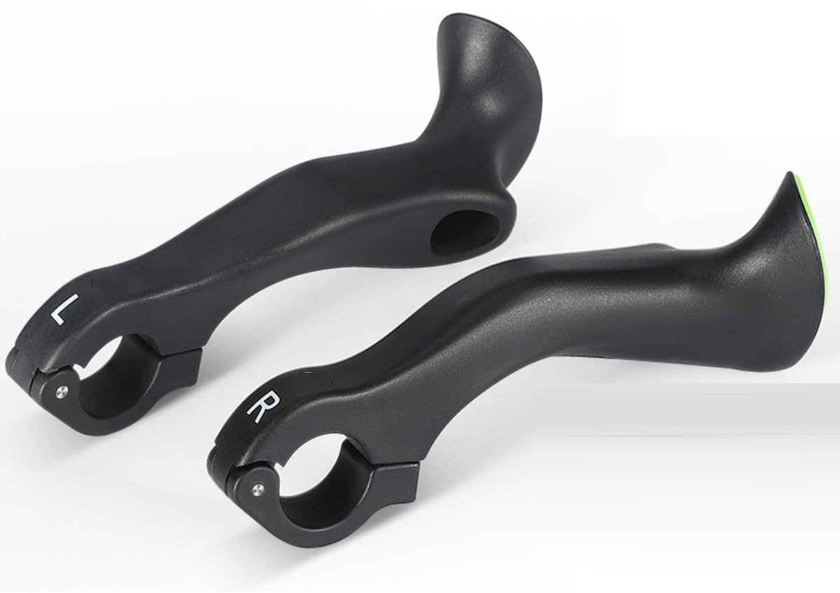 Dailygoods- Bar End Uiteinden Antislip - Fietshandvaten - Nylon - Geschikt voor Stuur 21.8mm-22.2mm - Duurzaam - Eenvoudig te Installeren - Fietshandvat