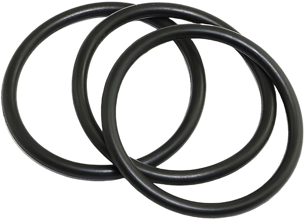 Dailygoods- O-ring 58mm OD - Nitrilrubber - Antistatisch - Oliebestendig - Slijtvast - 50 Stuks in Organizer Box - Afdichtingsring