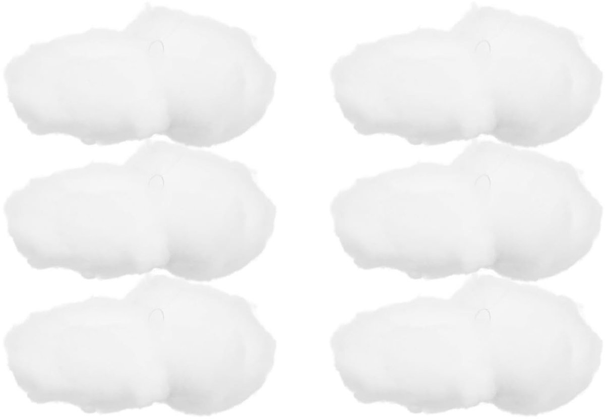 Dailygoods- Wolk Ornament Decoratief - 3D Hangende Wolk - Bruiloftsdecoratie - Katoenen Wolk - Milieuvriendelijk - Heldere Kleuren - Decoratie