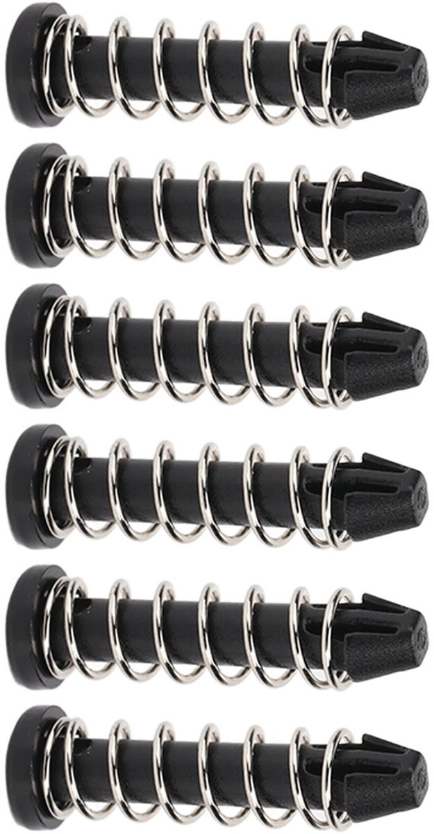 Dailygoods- Koellichaammontagepinnen 100 Stuks - Bevestigingsset 8,6 Mm - Koelermontageclips - CPU-koelers - Verbeterde stabiliteit - Superieure warmteafvoer - Bevestigingspinnen