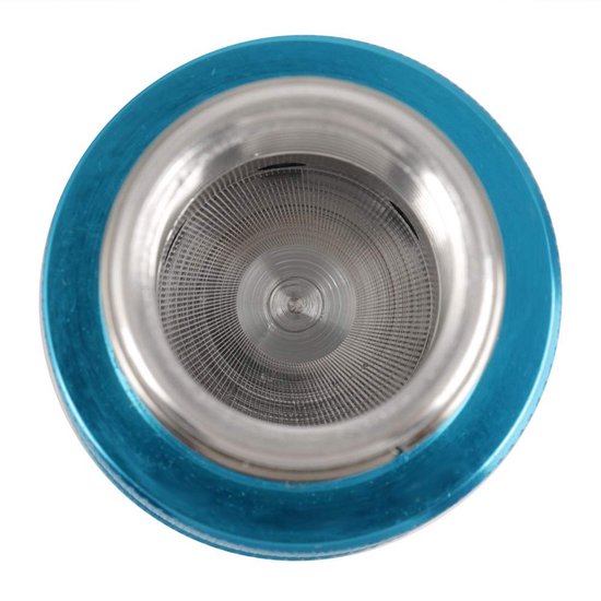 Luchtstroomregelaar - Schuifkraan - Pneumatische besturing - Aluminium constructie - G1/2 schroefdraad - Blauw — afbeelding 2