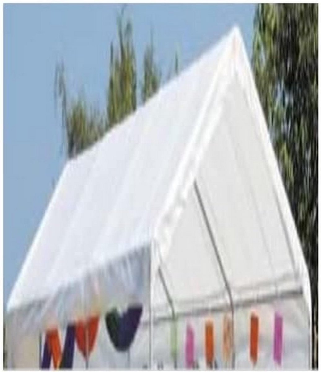 Dakzeil - Tentdak - Bescherming Tuin - Waterafstotend Materiaal - 3x6 Meter - Wit