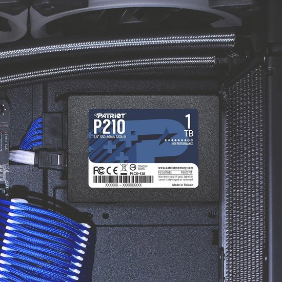 Interne SSD 2.5 inch SATA III 1TB - Hoge Snelheid Solid State Drive voor PC en Laptop van Merkloos — afbeelding 2