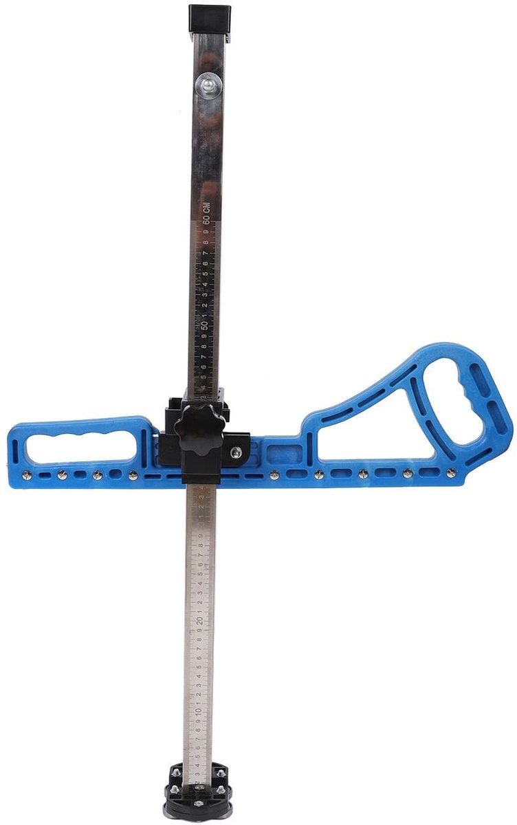 Dailygoods- Gipsplaten Snijgereedschap Opvouwbaar - Rock Ripper - Snijbereik 2-60 cm - Roestvrijstalen Beugel - Veilig en Nauwkeurig - Draagbaar en Milieuvriendelijk - Gipsplaat Snijder