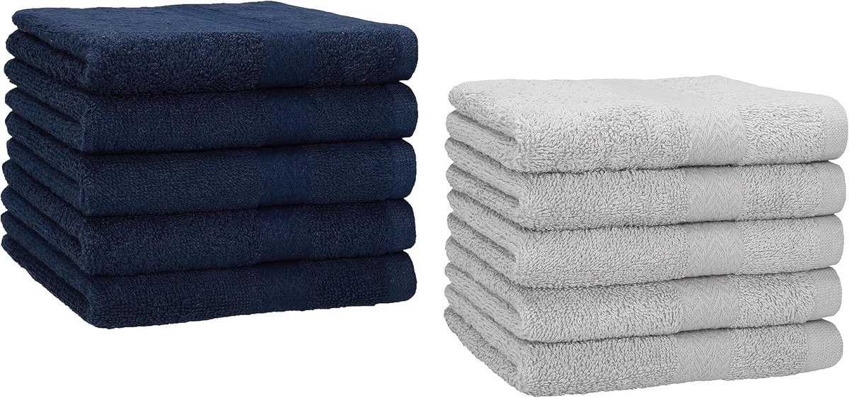 Gastendoekjes Set - Katoenen Handdoeken - Badkamer Decoratie - 100% Katoen Kwaliteit - 30x