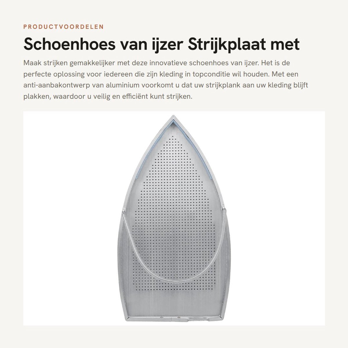 Dailygoods- Strijkplaat met anti-aanbakontwerp - Strijkplaat - Accessoires voor kleding - Aluminium - Duurzaam - Lichtgewicht - Strijkijzer