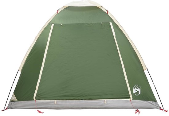 vidaXL - Kamperen - tent - 2-persoons - Groen - Polyester - en - Staal — afbeelding 3