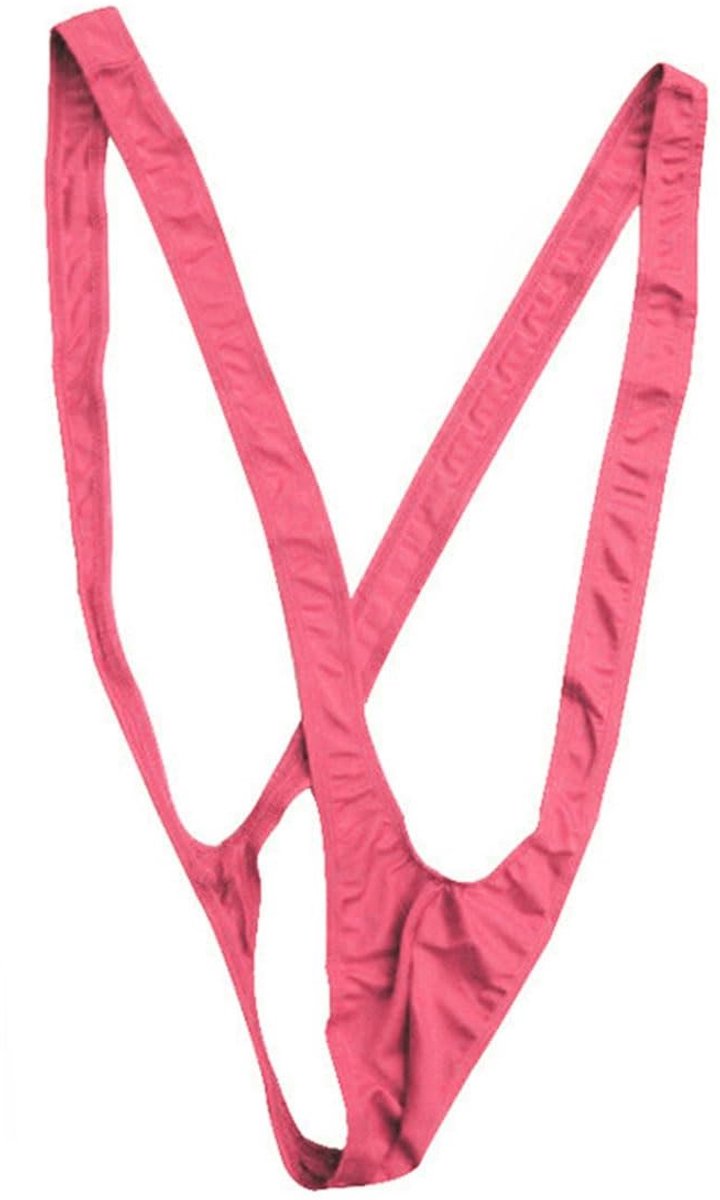 Dailygoods- Mankini - Eenheidsmaat voor Heren - Hoogwaardig Elastisch Materiaal - Sexy en Gezond - Innovatief Ontwerp - Comfortabele Pasvorm - Zwembroek