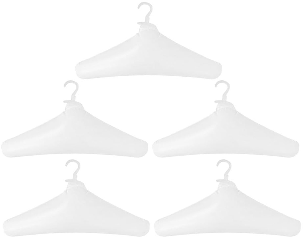 Dailygoods- Opvouwbare Reiskleerhanger - 5 Stuks - Ruimtebesparend - Multifunctioneel - Draagbaar - Verbeterde Duurzaamheid - Kledinghanger