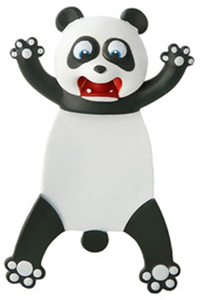 Dailygoods- Boekenlegger Schattige Cartoon Dieren - Bladwijzer Kinderen - Creatieve 3D Bladwijzers - Antislip - Duurzaam PVC - Schoolbenodigdheden