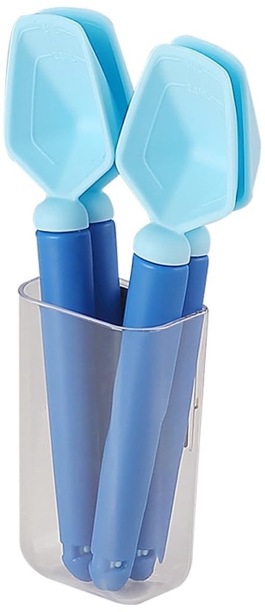 Dailygoods- Sluitclips Set van 4 - Sluitklemmen - Vershoudclips - Keukenclips - Herbruikbaar - Hoogwaardig PP-materiaal