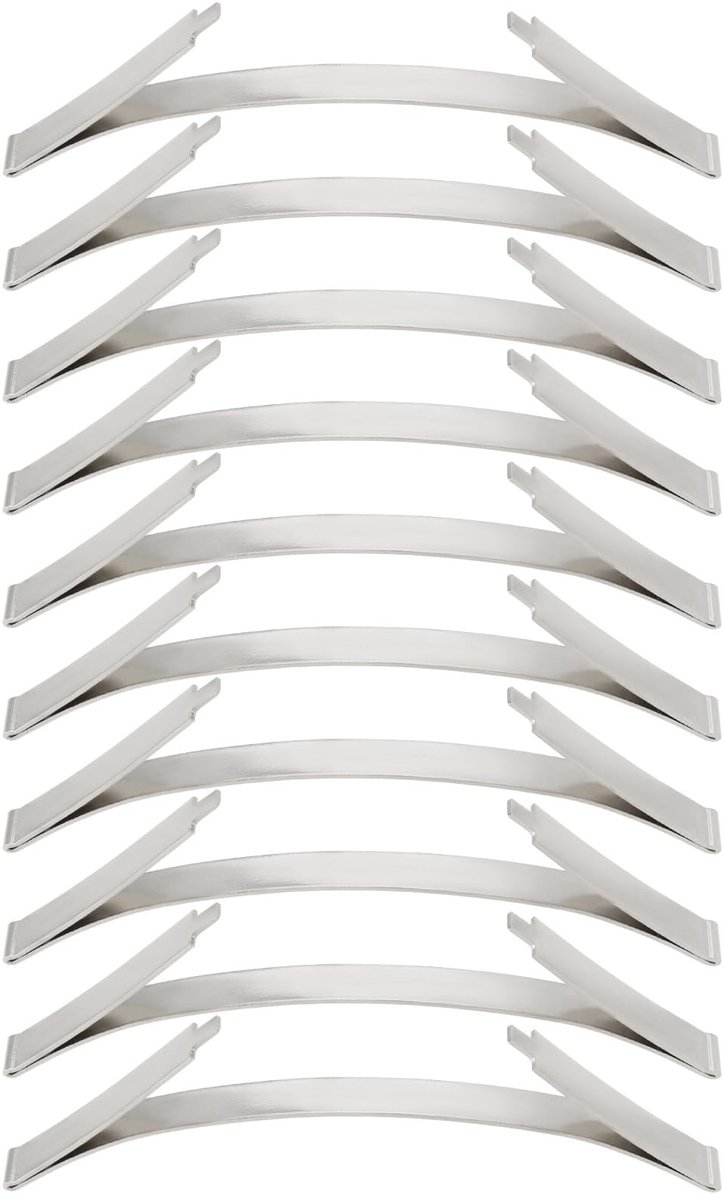 Dailygoods - 10 Stuks Railbodemstandsteller voor Schuifdeuren
