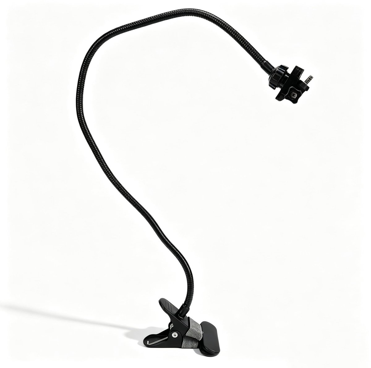 Dailygoods - Flexibele Webcamstandaard met Zwanenhals voor Bureau