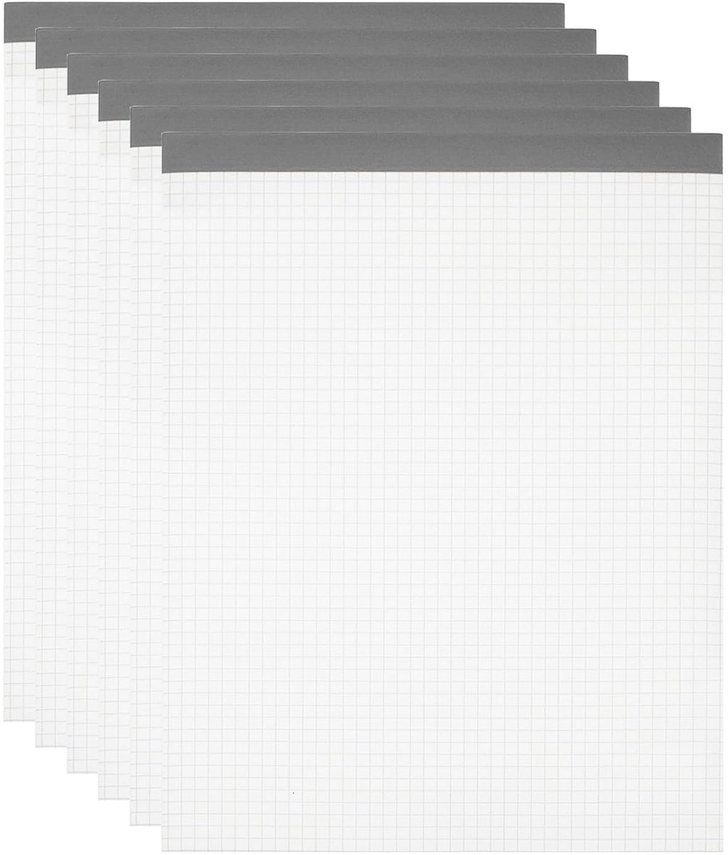 Notitieblokken Juridisch - Schrijfblokken Pads - Notities Maken - 70 Vellen Per Blok - B5 182x257mm - Kraftpapier