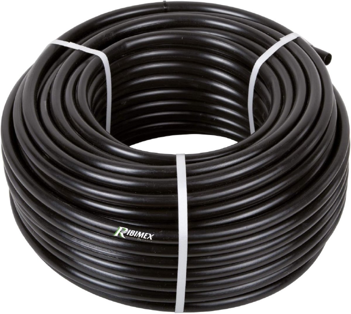 Druppelslang PVC - Waterslang rol - Tuin bewateren - Hogedrukbestendig - 12mm 100m - Zwart