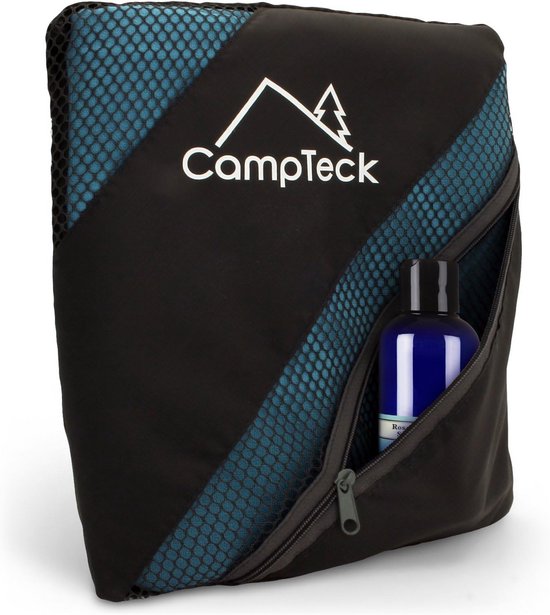 Yogahanddoek Microvezel - Mat Handdoek - Tijdens Yoga - Antislip Hoekzakken - 184 x 62 cm - Blauw — afbeelding 4