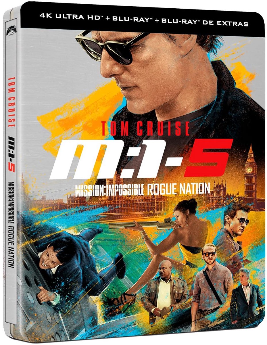 Film Collectie - Actie Avontuur - Film Avonden - Steelbook Editie - UHD + 2 BD - Zwart