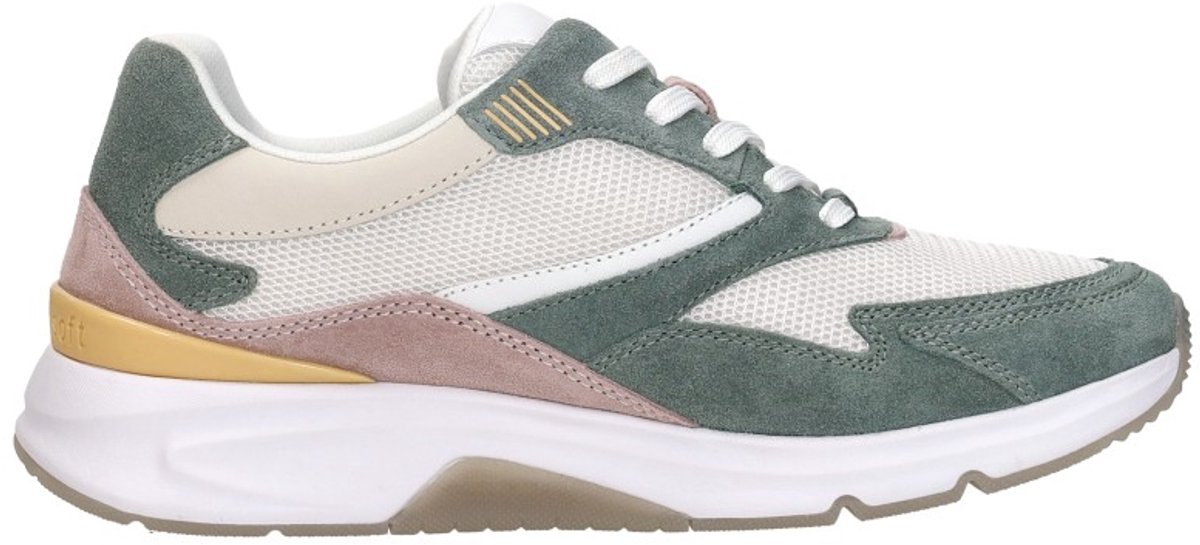 Gabor Rollingsoft Sneakers Laag - groen - Maat 44