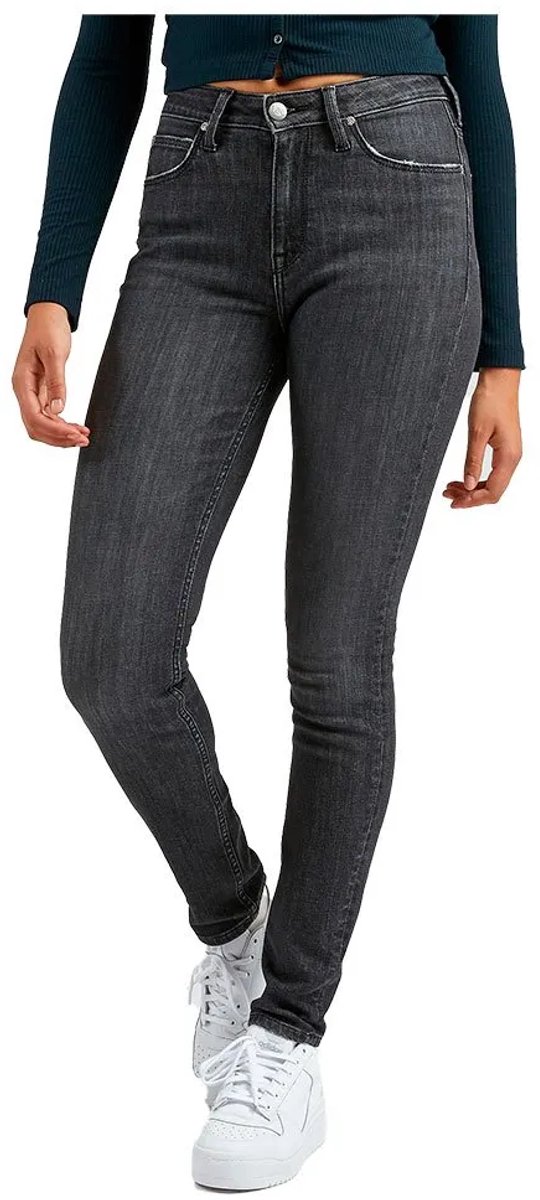 Lee Scarlett Hoge Taille Broek 28 33 Vrouw Middle Of The Night