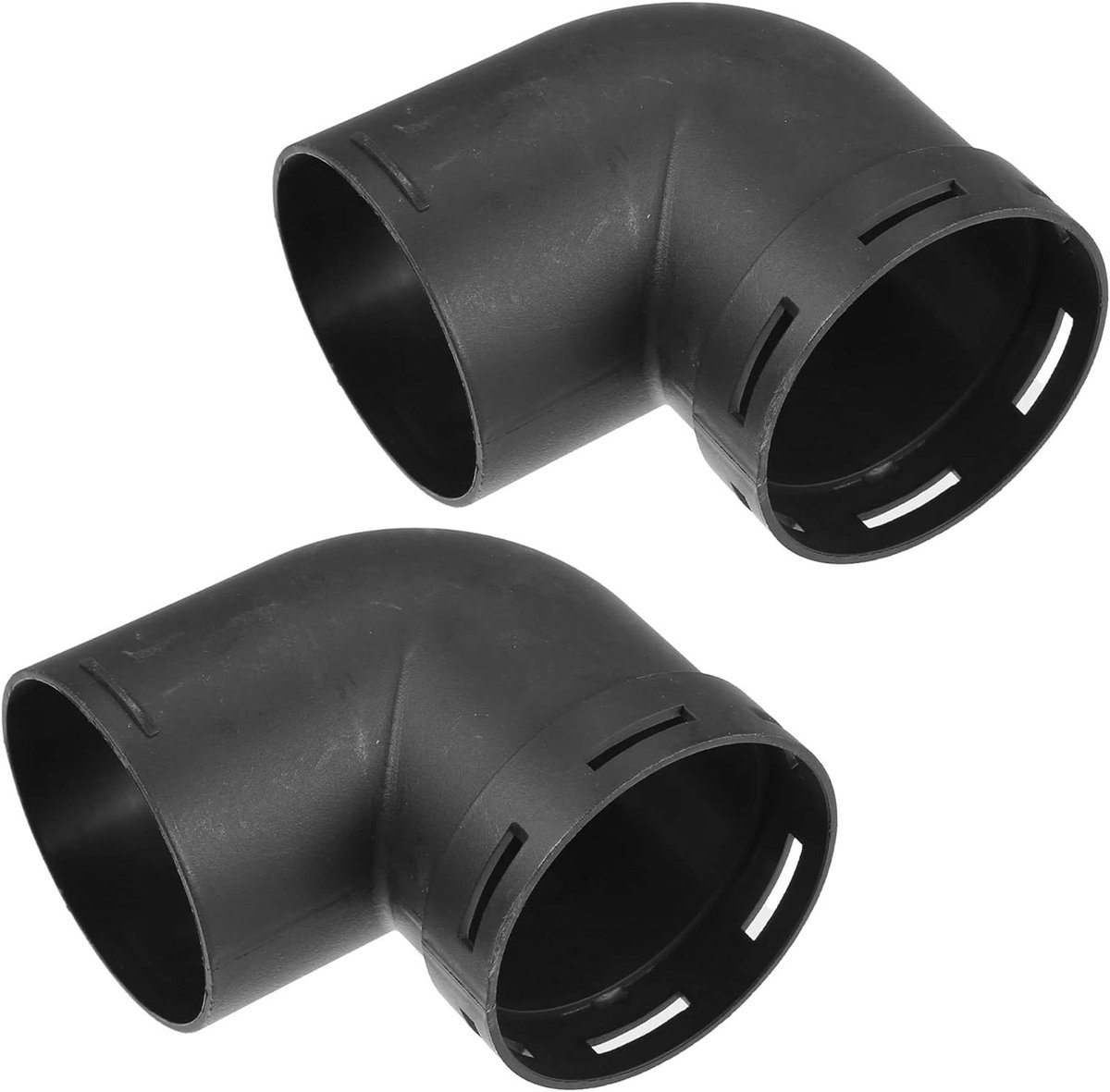 Auto Verwarming - Verwarmingsset - Comfortabele Rit - Hoekuitlaat - 60 mm - Zwart