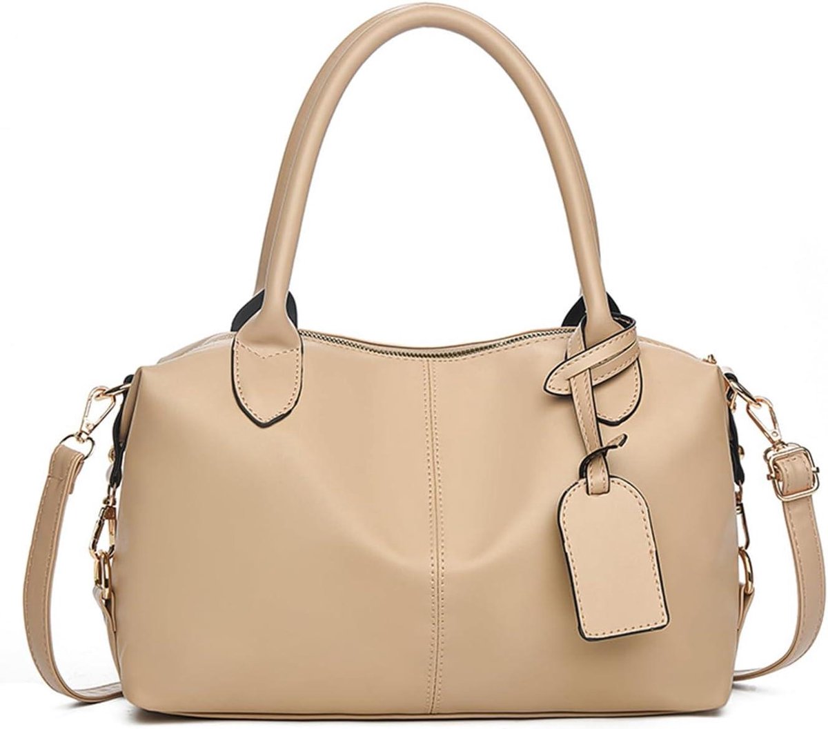 Dames Handtas - Schoudertas Tote - Dagelijks Gebruik - Zacht PU Leer - 31 x 13 x 17 cm