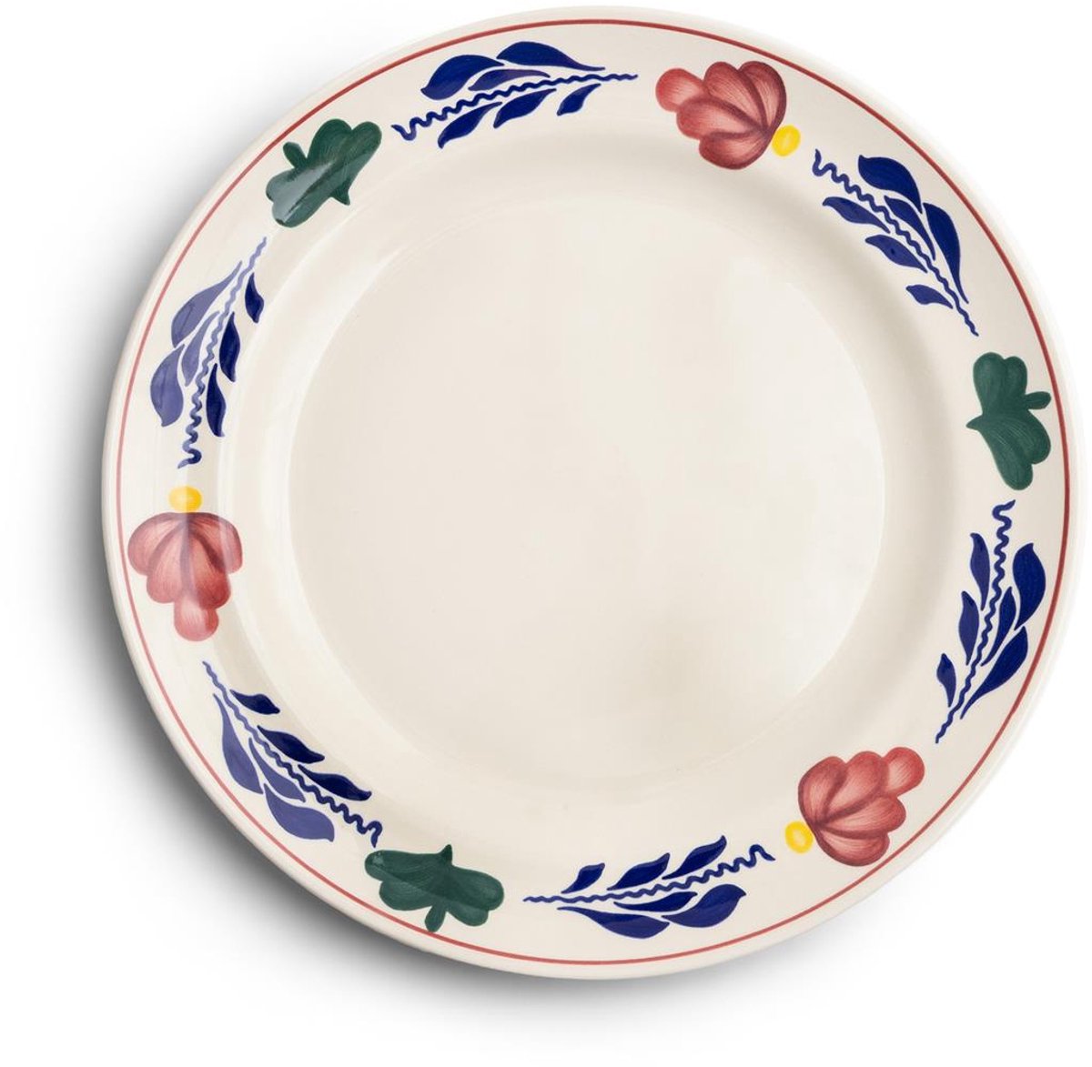 Set 6x Boerenbont Bord 25,5cm