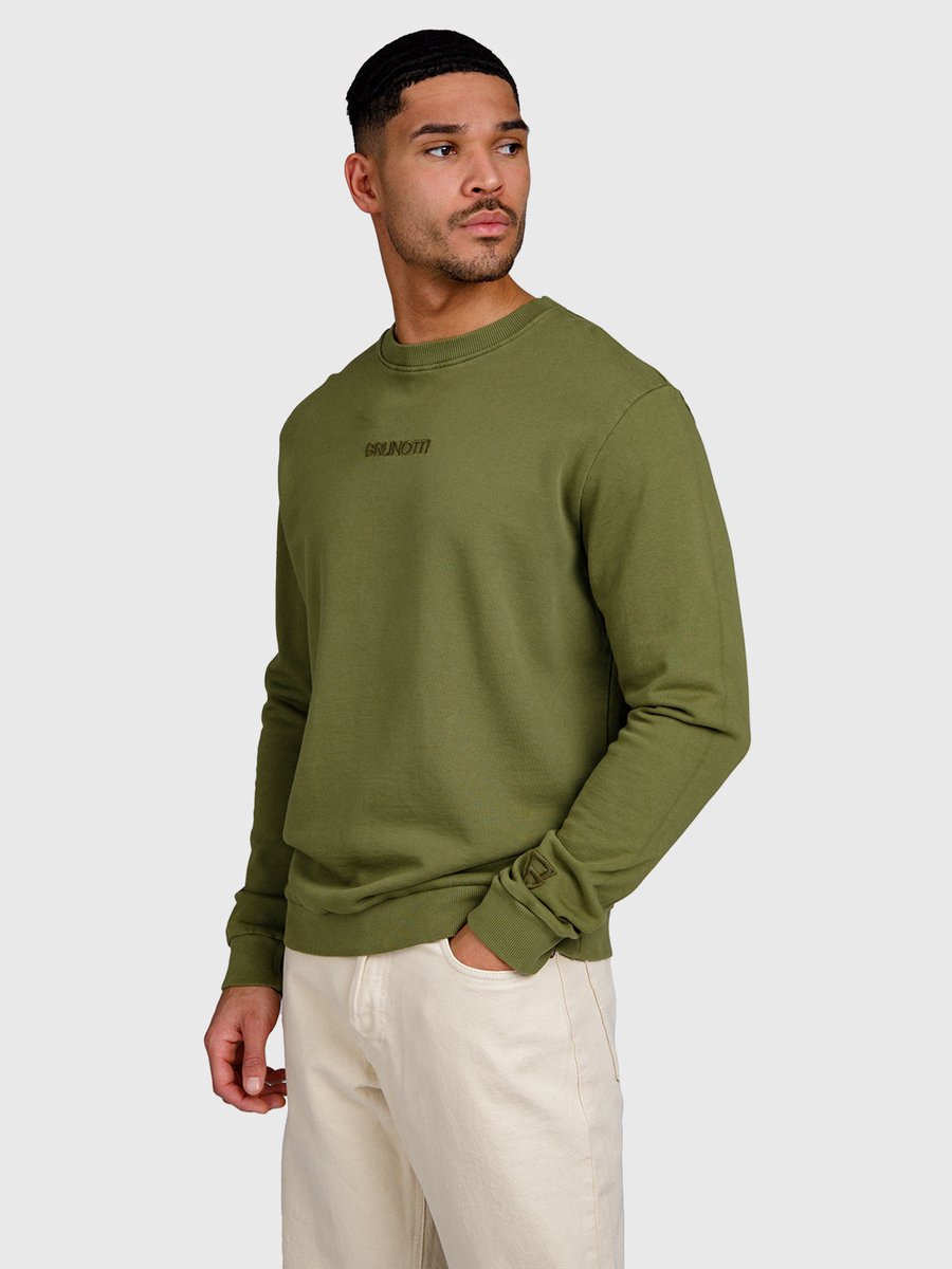 Brunotti Esseries Sweater Heren 100% Katoen Crewneck XXXL Mayfly