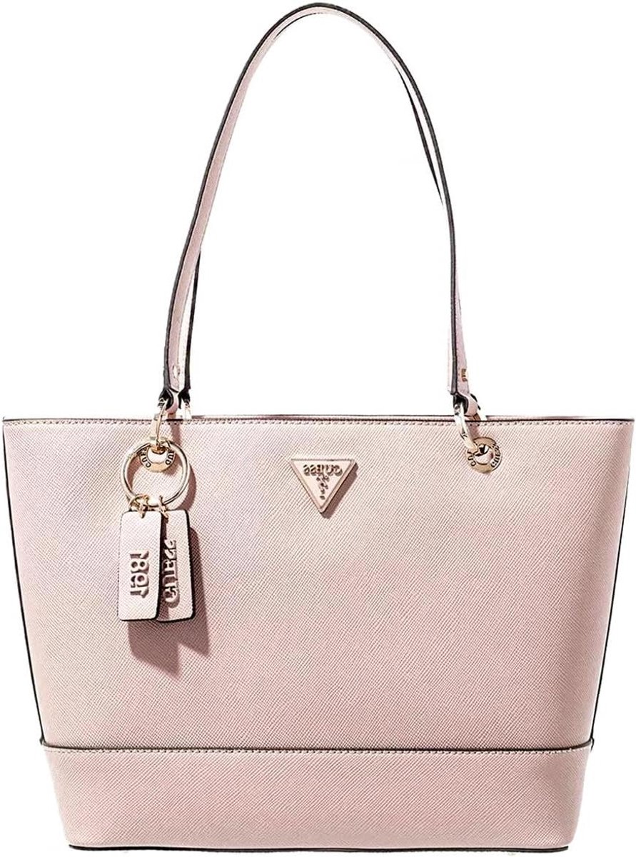 Dames Tote Bag - Handtas Schoudertas - Dagelijks Gebruik - Synthetisch Buitenmateriaal - 40 x 27 cm - Zwart