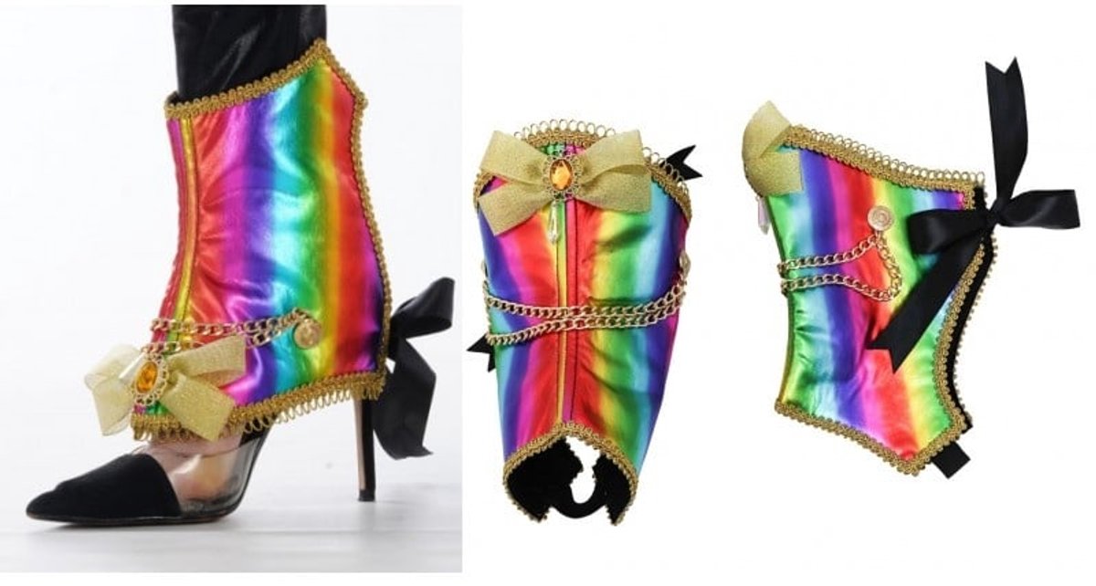 Crazy Rainbow Cabaret Bootcovers