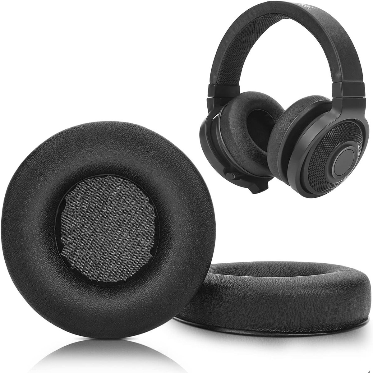 Vervangende Oorkussens voor Razer Kraken Hoofdtelefoons - Comfortabele Soft Protein Leer, Geschikt voor Kraken 1st Gen, 2014 Pro V1 en 7.1 V1, Zwart