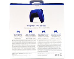 Sony Official PlayStation 5 - DualSense Wireless Controller - Cobalt Blue (PS5)