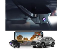 Dashcam Toyota RAV4 - Autocamera 4K - Veilig Rijden - OEM-geïntegreerde stijl - 128GB Kaart - Zwart