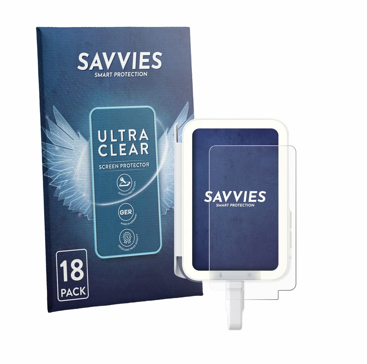 Savvies - Screenprotector voor Insta360 Snap - Folie Beschermfolie transparant 18 Stuks