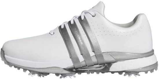 Adidas Tour360 24 Heren Golfschoenen Wit Zilver — afbeelding 3