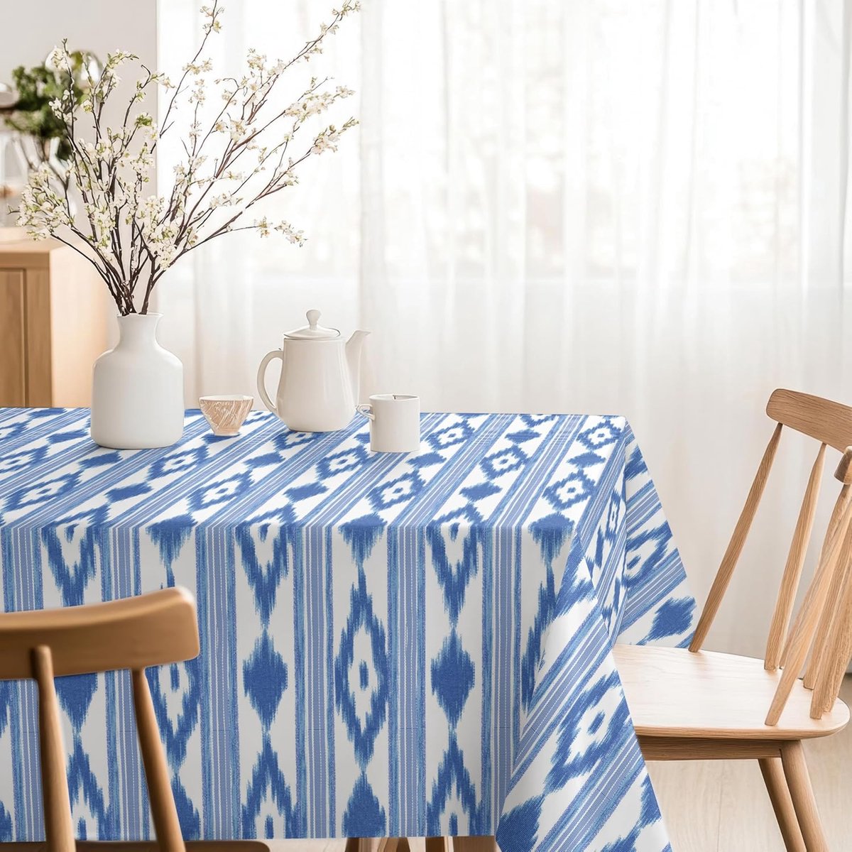 Tafelkleed Kunsthars - Rond Kleed - Tafel Beschermen - Waterdicht Vlekwerend - 140 cm - Grijs