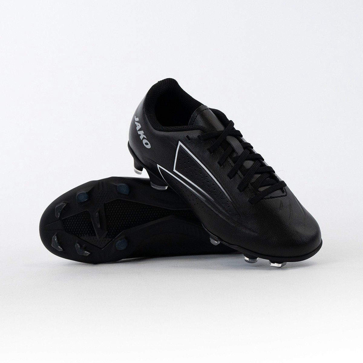 Jako Opura Academy Voetbalschoenen Fg Kinderen - Zwart / Wit | Maat: 38,5