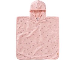 Fresk UV badponcho one size - Badcape met Capuchon – Sneldrogend Strandlaken - Meisjes - Roze - Surf Girl
