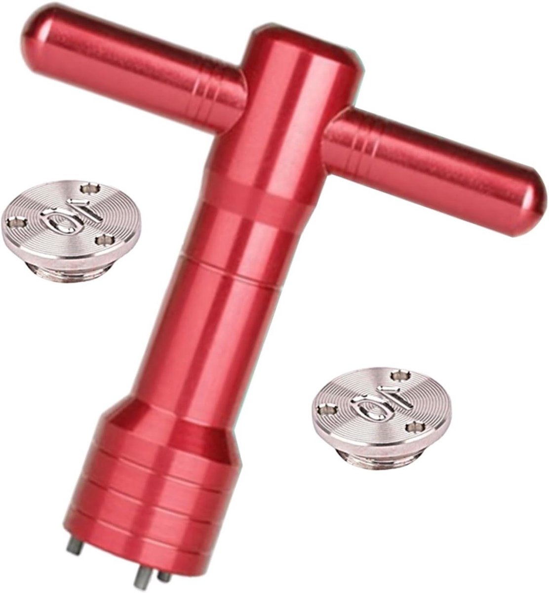 Golfgewicht Schroefset - Putter Gewicht Tool - Golfspel Verbeteren - Verstelbare Puttergewichten - 10g tot 20g - Zilver
