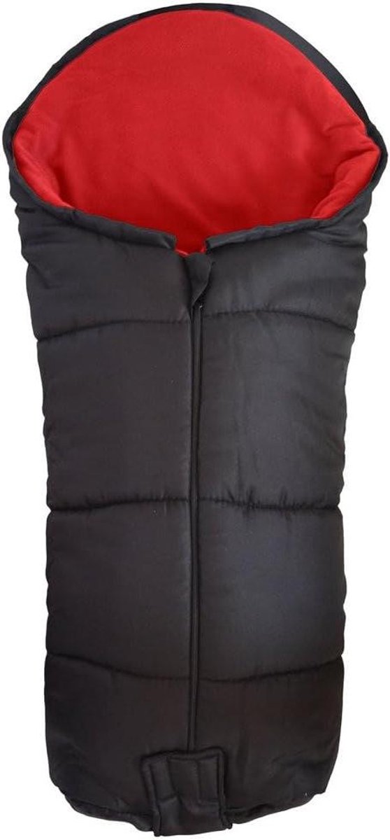 Voetenzak Kinderwagen - Warmtehoes Dekje - Comfortabel Reizen - Zachte Voering - 38x29x16 cm - Rood