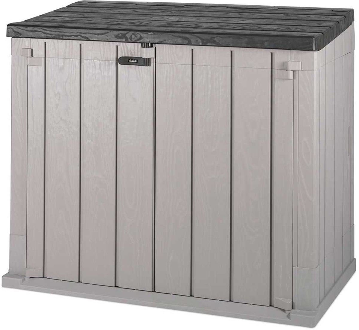 Toomax Stora way opbergbox 842 liter - taupe donker grijs