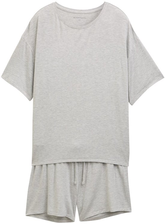 Tom Tailor - Basis pyjamaset - Maat L/40 - grey-medium-melange